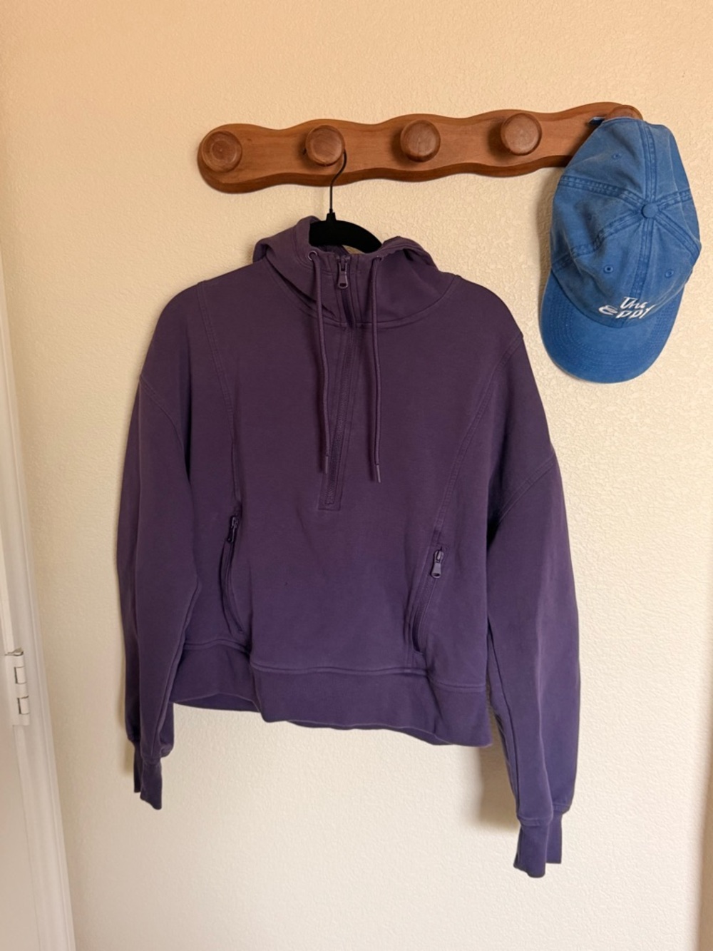 old navy active half zip hoodie